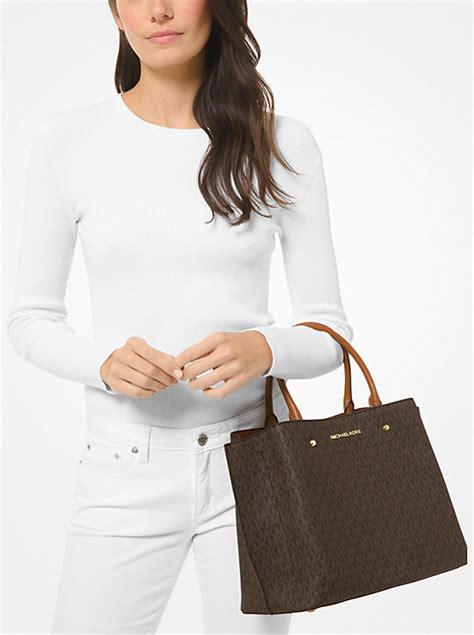 michael kors arielle large satchel|Michael Kors small satchel handbag.